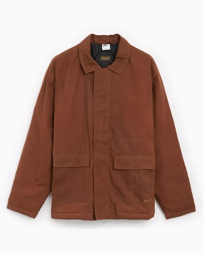 Veste workwear Nike Life Waxed Canvas Homme Marron