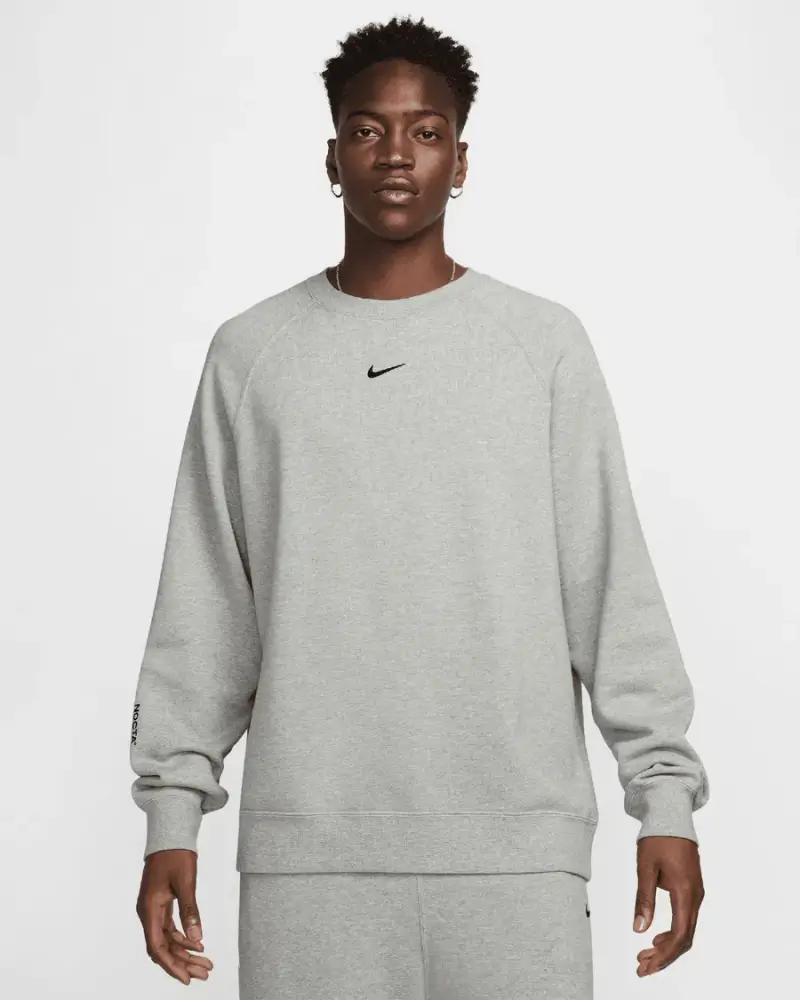 Sweat molletonné Nike x Drake NOCTA NRG CS Unisexe Gris