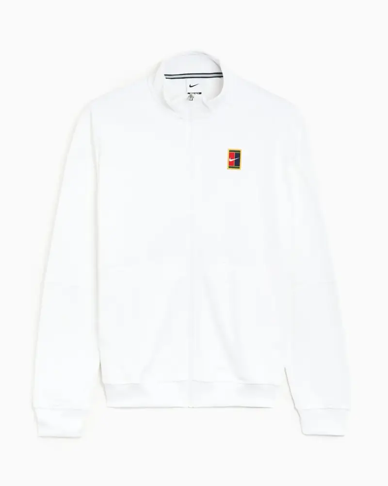 Veste de survêtement Nike Court Heritage Homme Blanc