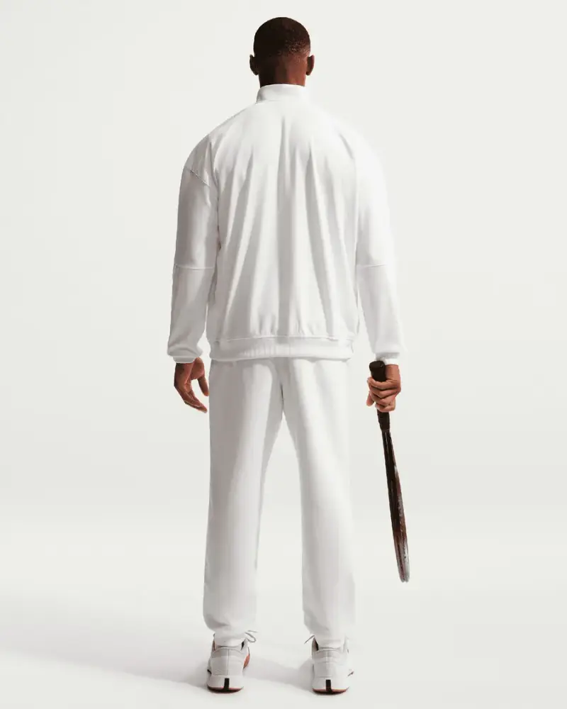 Veste de survêtement Nike Court Heritage Homme Blanc