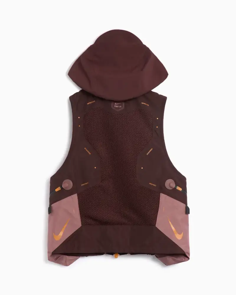 Gilet sans manches modulable Nike Unisexe Bordeaux