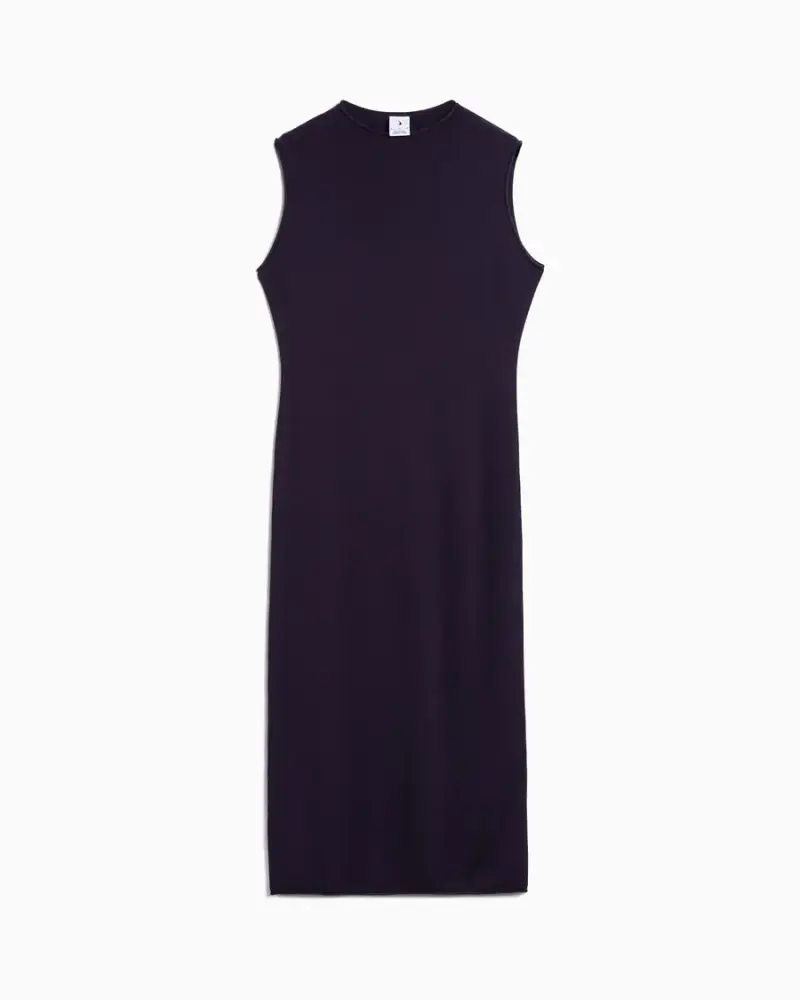 Robe longue Nike Wool Classics Knit Femme Bleu
