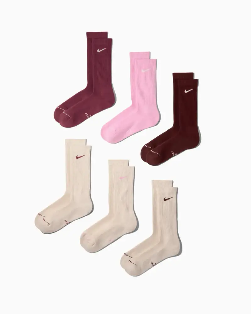Chaussettes Nike Everyday Elevated (lot de 6) Unisexe Multicolore