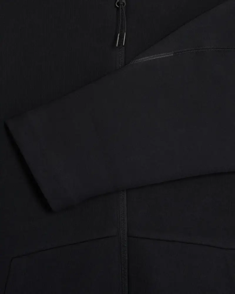 Sweat zippé Nike Fleece Homme Noir
