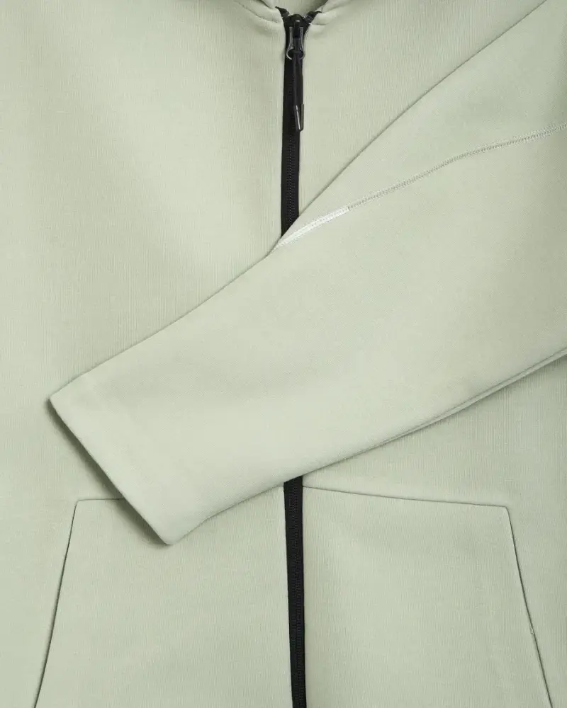 Sweat zippé Nike Tech Fleece Homme Vert