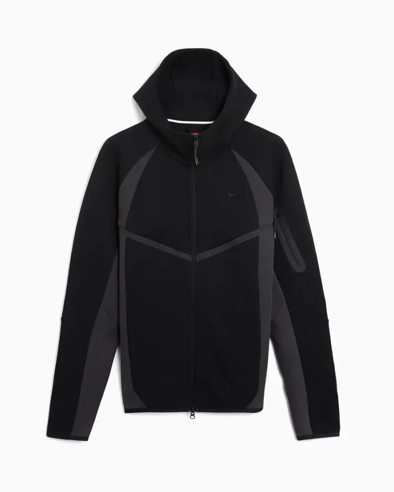 Veste Nike Tech Windrunner Fleece Homme Noir / Gris