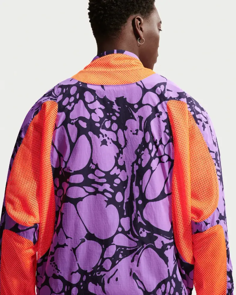 Veste de survêtement graphique Nike Project F.R.O.G. Gooey Homme Orange / Violet