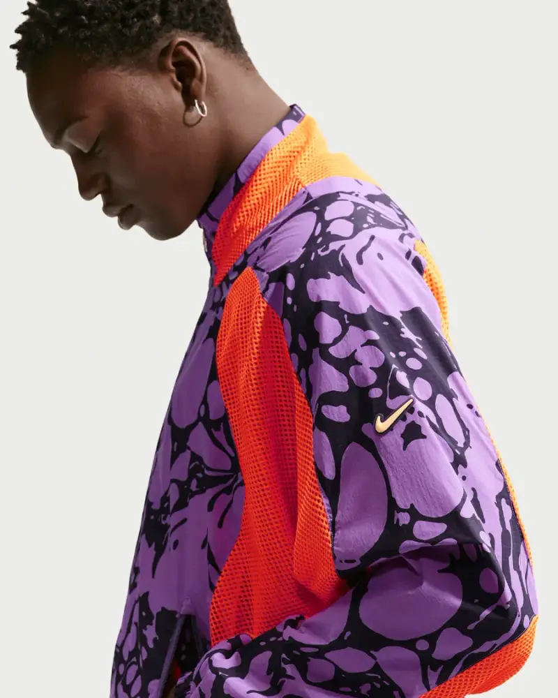 Veste de survêtement graphique Nike Project F.R.O.G. Gooey Homme Orange / Violet