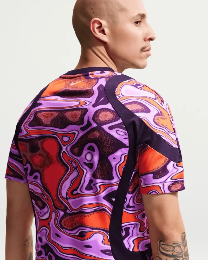 T-shirt Nike Project F.R.O.G. Liquify Homme Orange / Rose / Tie-dye