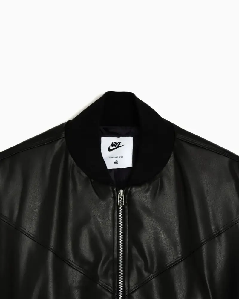 Bomber logo Nike Femme Noir
