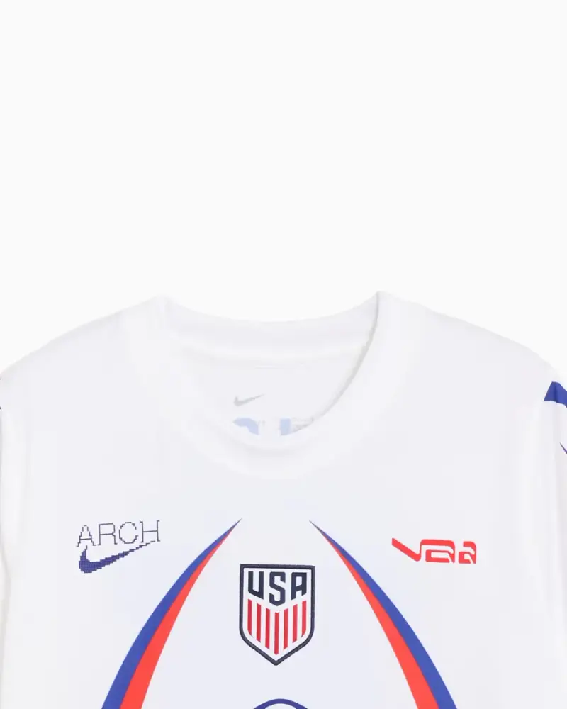 T-shirt graphique Nike x USA x V.A.A. Homme Blanc