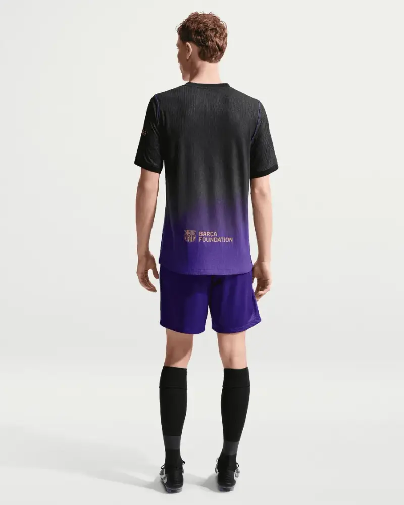 Maillot Nike x Kobe Bryant x FC Barcelona Away Homme Noir / Violet