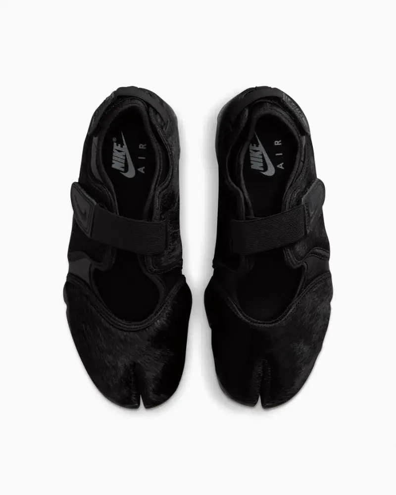 Nike Air Rift Pony Hair Femme Noir
