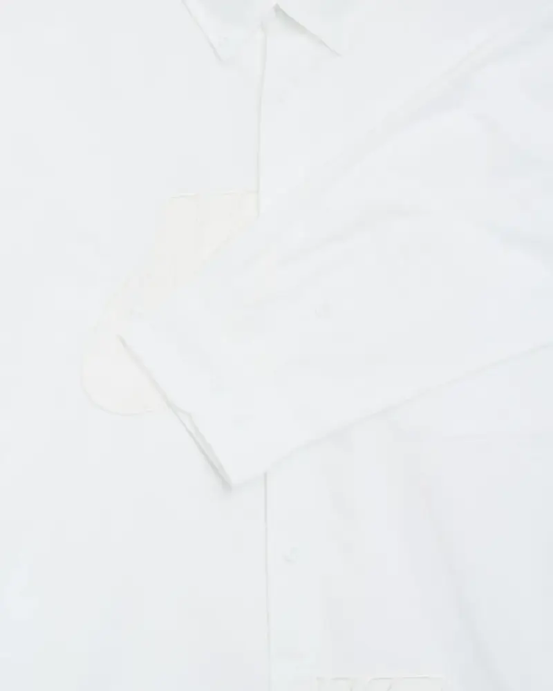 Chemise logo Nike Club Rules Oxford Homme Blanc