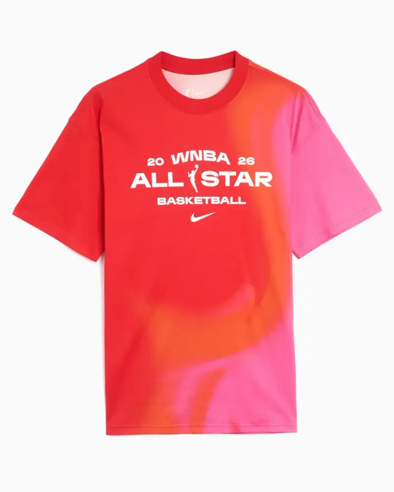 T-shirt tie-dye Nike WNBA All-Star Weekend Homme Rose / Rouge