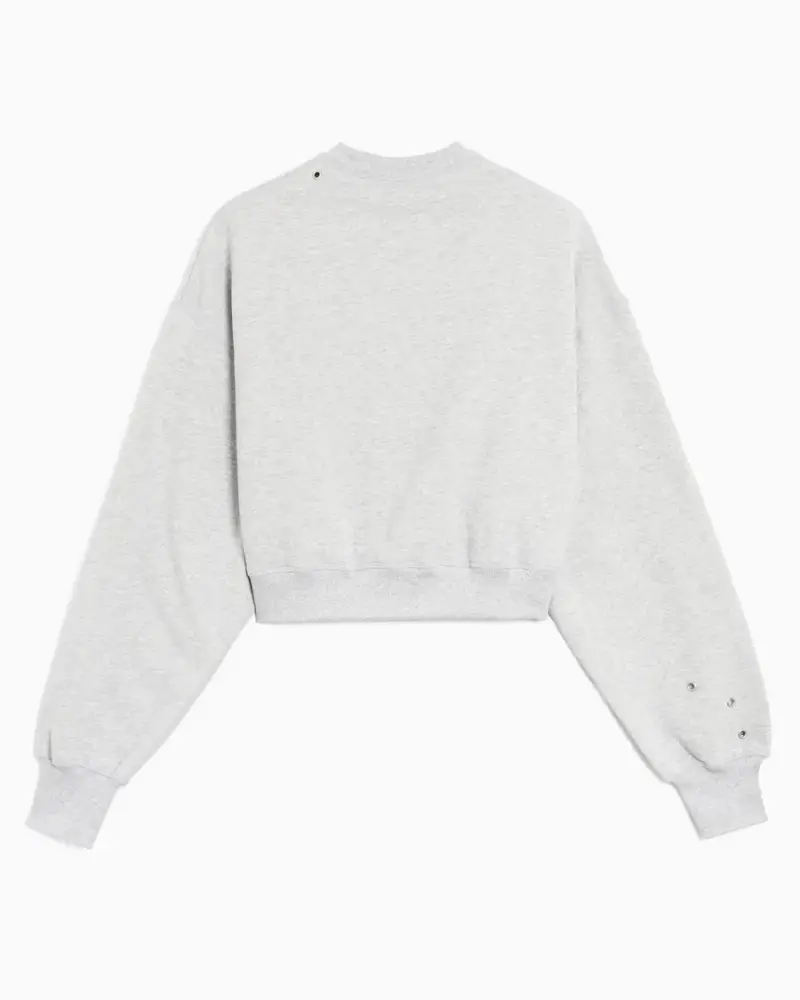 Sweat boxy Nike Studio Femme Gris