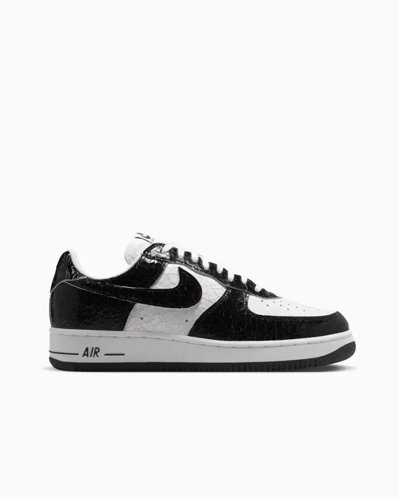 Nike Air Force 1 '01 Cracked Patent Leather Homme « Black »