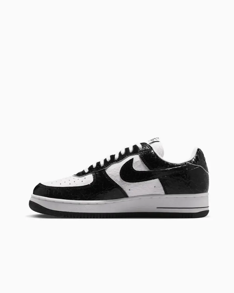 Nike Air Force 1 '01 Cracked Patent Leather Homme « Black »