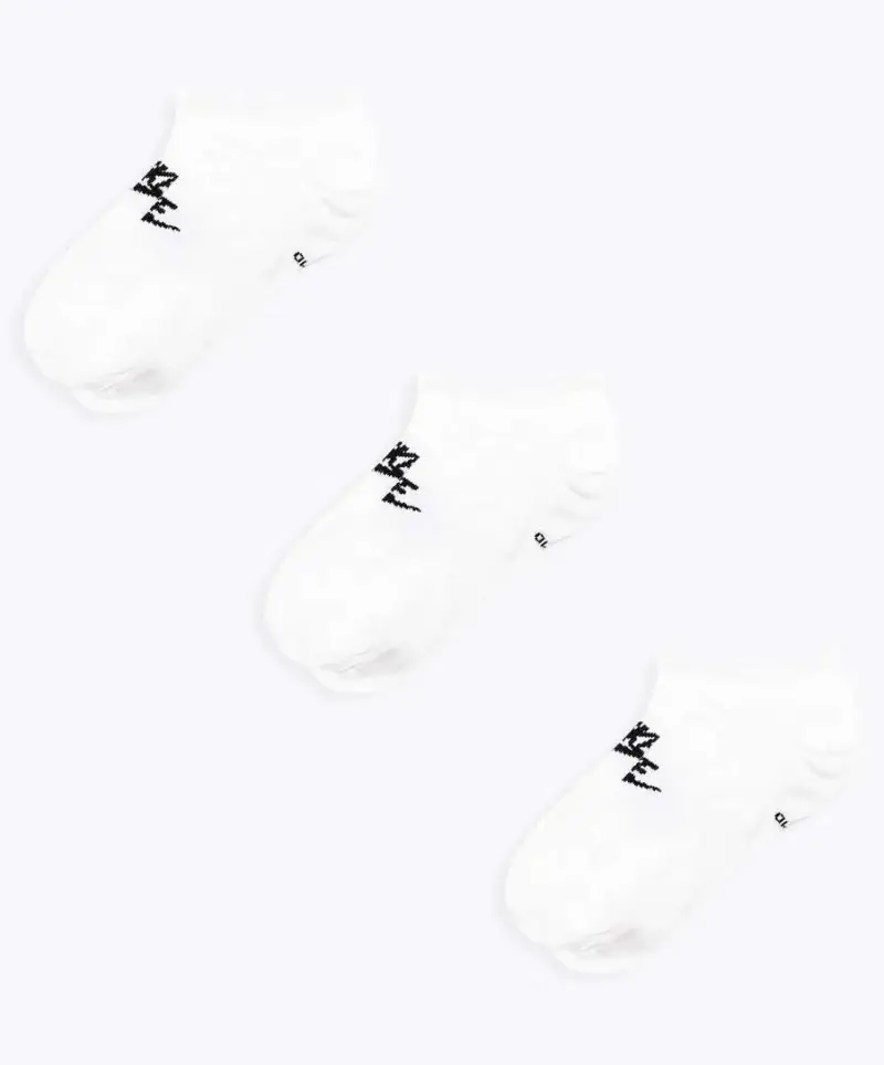 Chaussettes Nike Sportswear Everyday Essentials (lot de 3) Unisexe Blanc
